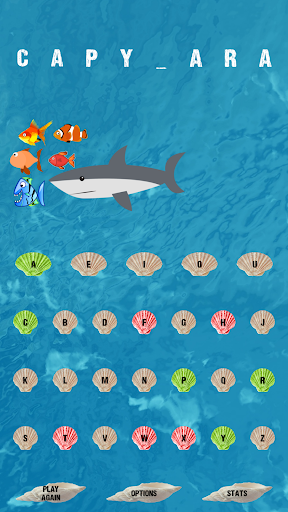 Hangman (Shark Attack) screenshot 4