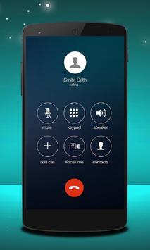 I Call Screen : OS 10 Dailer स्क्रीनशॉट 3