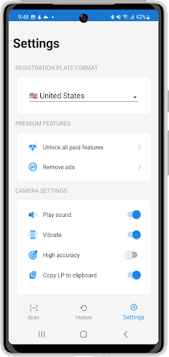 Mobile LPR screenshot 6