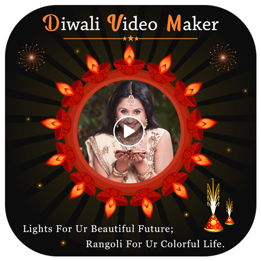 Happy Diwali Video Maker 2020 - Diwali Movie Maker icon