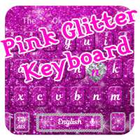 Pink Glitter Keyboard Theme on 9Apps