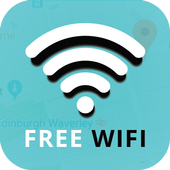 Free WIFI Connection Anywhere Network Map Connect icon