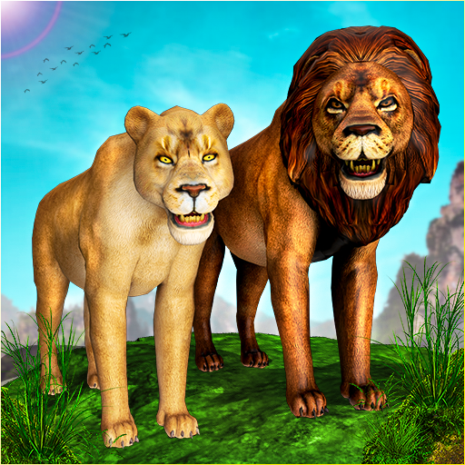 Wild Lion Simulator Games icon
