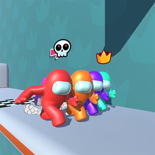 Super Among US 2 Race: Rope Impostors Run 3D icon