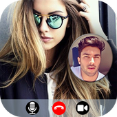 Girls Fake Video Call : Girlfriend Fake Call prank icon
