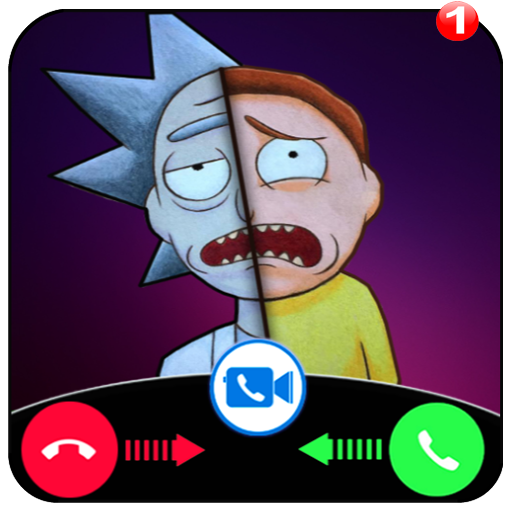 video call and chat simulation game icon
