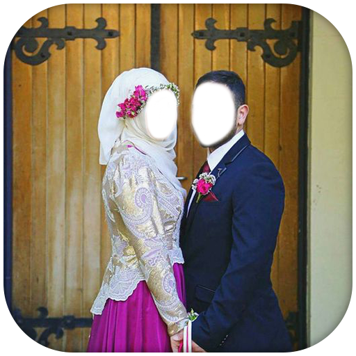 Muslim Couple Photo Suit icon