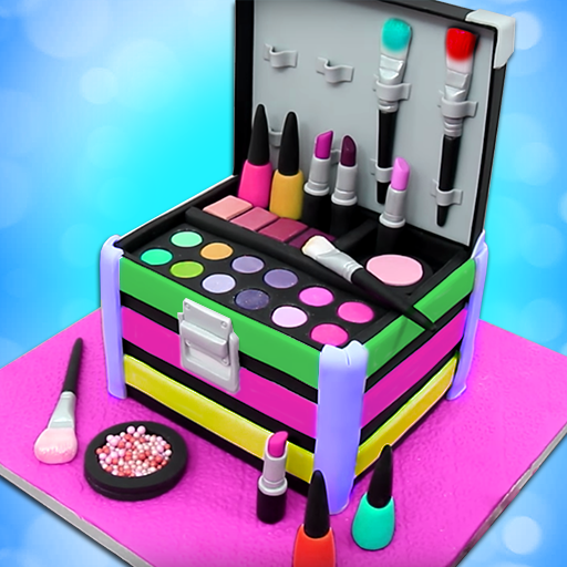 Make Up Cosmetic Box Cake Maker -Best Cooking Game icon