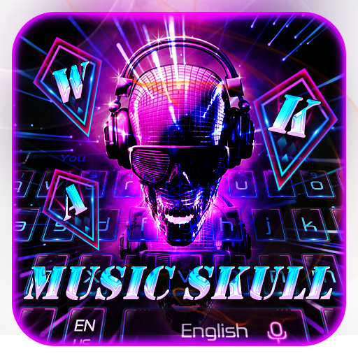 Music Skull Keyboard icon