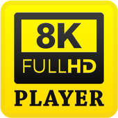 8K Video Player icon