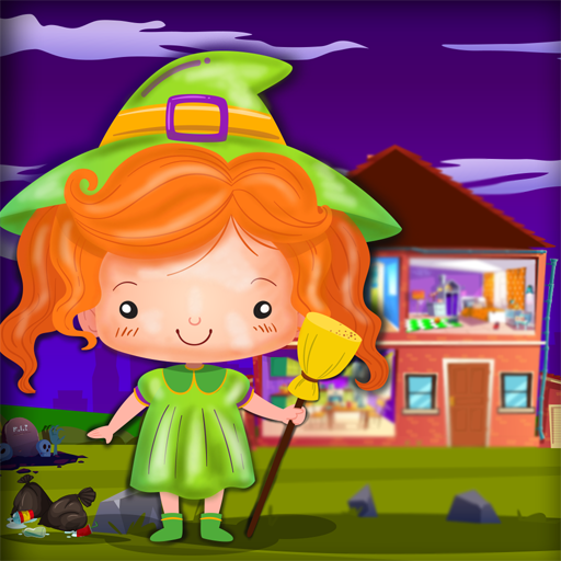 Halloween House Cleanup:Cleaning Games for Girls icon