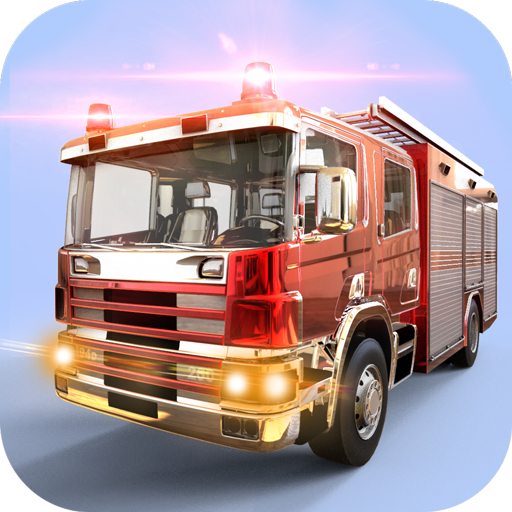 Fire Truck Driving Rescue Sim icon