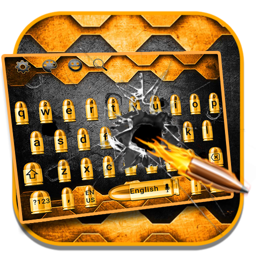 Gun Bullet Keyboard icon