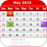 Egypt Calendar 2023 on 9Apps