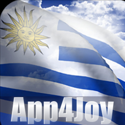 Uruguay Flag Live Wallpaper icon