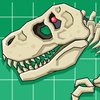 T-Rex Dinosaur Fossils Robot Age icon