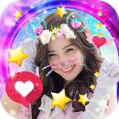 Selfie Cat Face Filter Photo Effect App