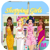 Rich Girls Shopping in Paris icon
