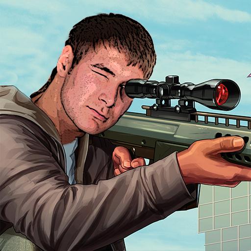 Sniper Shooter 3D Gangster FPS Shooting 2020 icon