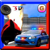 Crash Racing: Police vs Thief icon