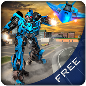 Air Robot Game - Flying Robot Transformation Game icon