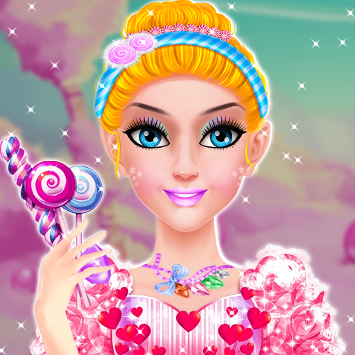 🍭 Candy 👸 Princess 💅 Makeup 💇 Salon icon