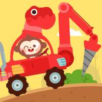 Dinosaur Car Games：DuDu Games on 9Apps