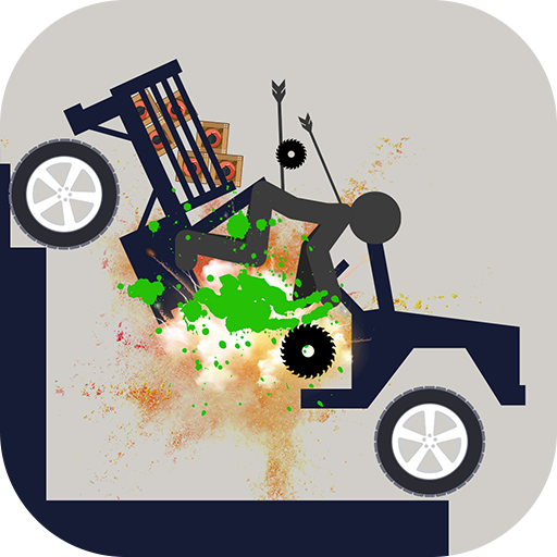 Stickman Ragdoll Dismounting - Physics Relax Game icon