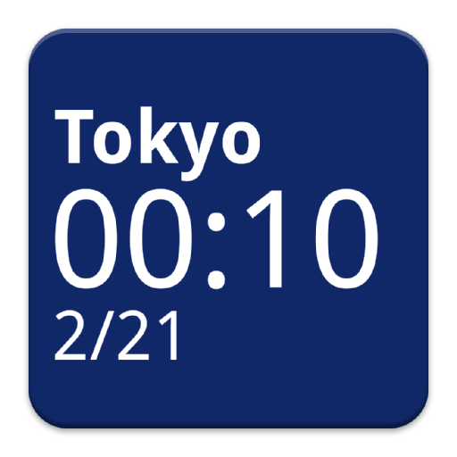 Simple World Clock Widget icon
