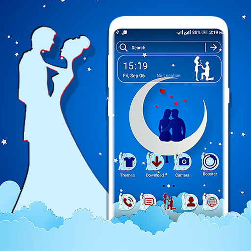 Couple Love Launcher Theme icon