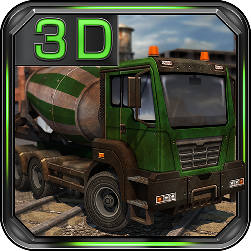 Train Station 3D Parking icon