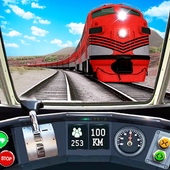 Train Driving 3d sim: Train Games 2018 icon