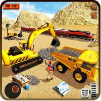 Heavy Machines Train Track Construction Simulator