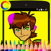 Coloring Cartoon &amp; Anime Games icon