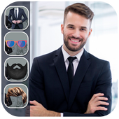 Boy Suit Photo Editor: Hair, Glasses: Men Dress Up icon