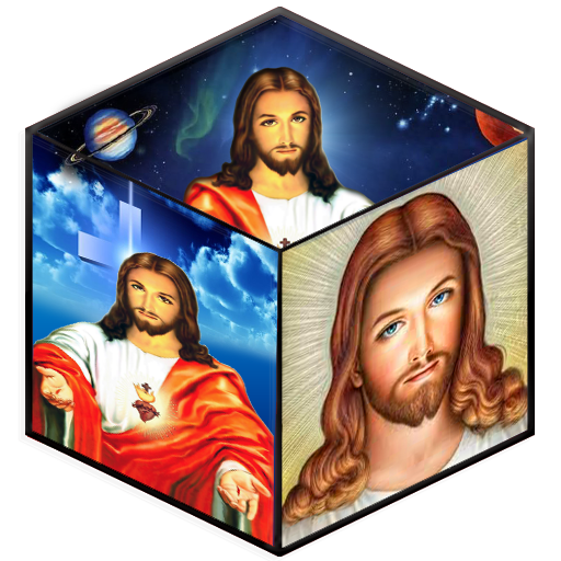 Jesus 3D Cube HD Live wallpaper icon