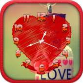 Love Clock Live Wallpaper