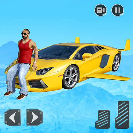 US Flying Car Driving Simulator 2019 icon