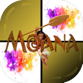 Moana on Piano Tiles Game icon