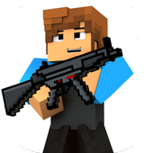 Craft Gun Survival Cube Shooter 3D иконка
