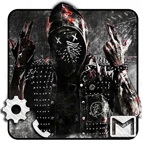 Black, Mask, Man Themes &amp; Wallpapers icon