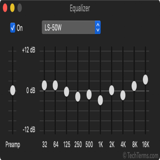 Equalizer icon