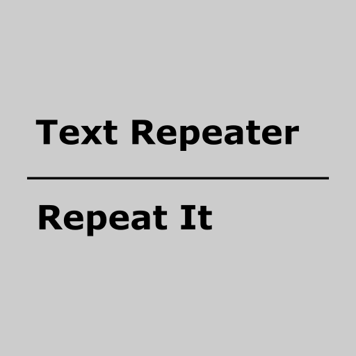 ikon Text Repeater : Repeat It