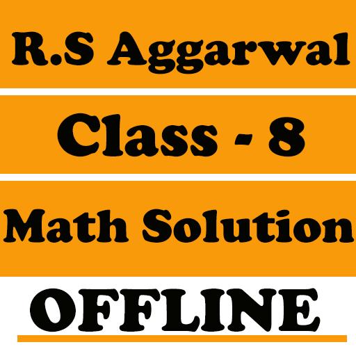 RS Aggarwal Class 8 Math Solution Offline icon