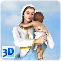 3D Mother Mary Live Wallpaper