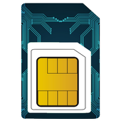 My Card  Sim  Tool Kit Contact Info icon