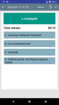 Spanish idioms скриншот 6
