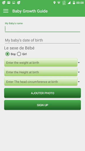 Baby growth Guide screenshot 1