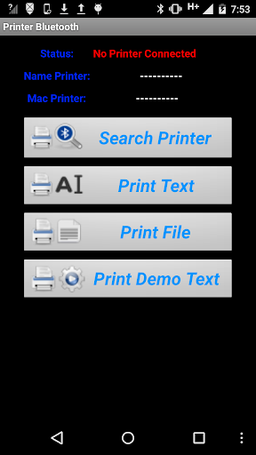 Printer Bluetooth 1 تصوير الشاشة