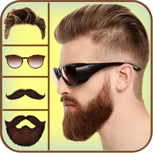 Men Hair Mustache Style Photo Editor Pro icon